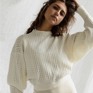 James Street Co. Eyelet Raglan